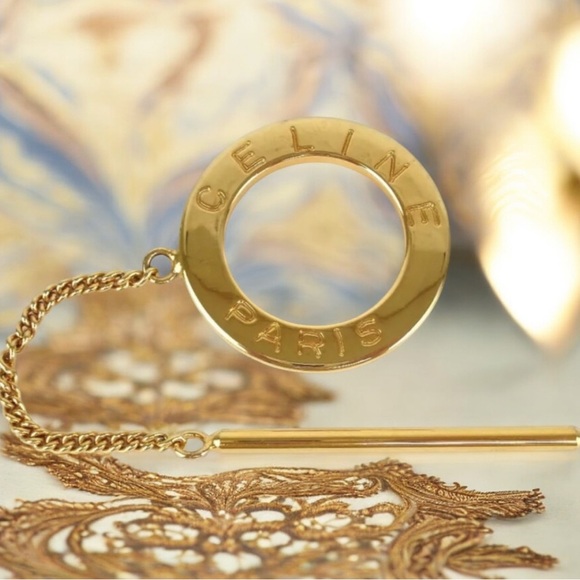 CELINE PARIS Scarf Metal Ring 😍🔥✨ - Picture 16 of 17